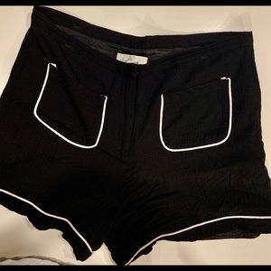 Black dressy shorts